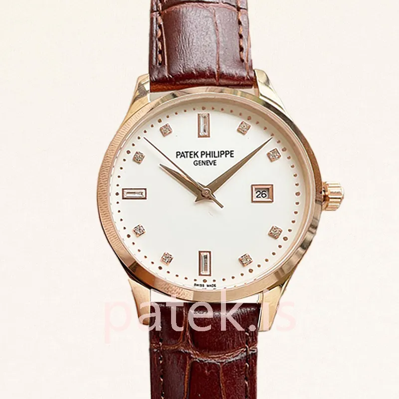 Patek Philippe Calatrava CalatravaWSL002 Men's 40mm Rose Gold-tone