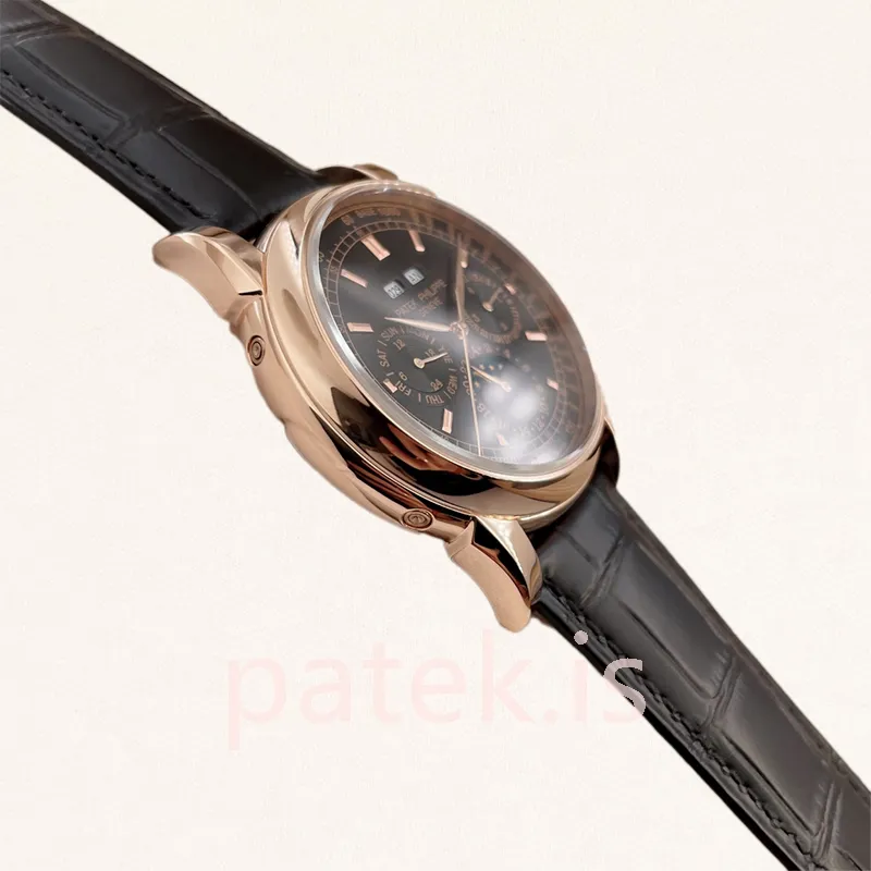 Patek Philippe Grand Complications REF.5970-1 Men's 40mm Leather Strap Automatic