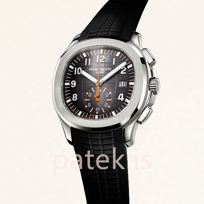 Patek Philippe Aquanaut 5968A-002 42mm Men Silver-tone