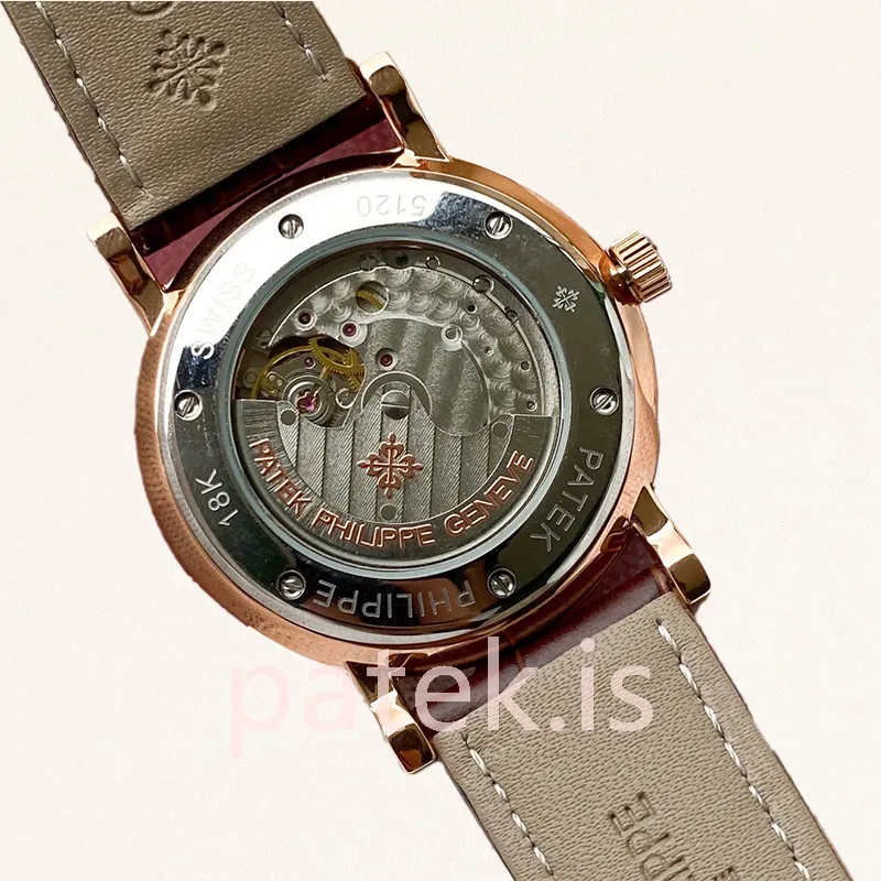 Patek Philippe Calatrava Men's 3919R 40mm Automatic White Dial
