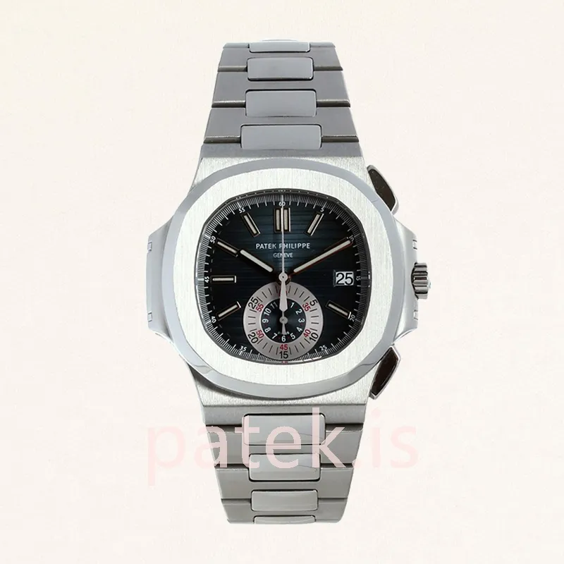 Patek Philippe Nautilus 5980/1A-001 40mm Men's Bracelet Silver-tone