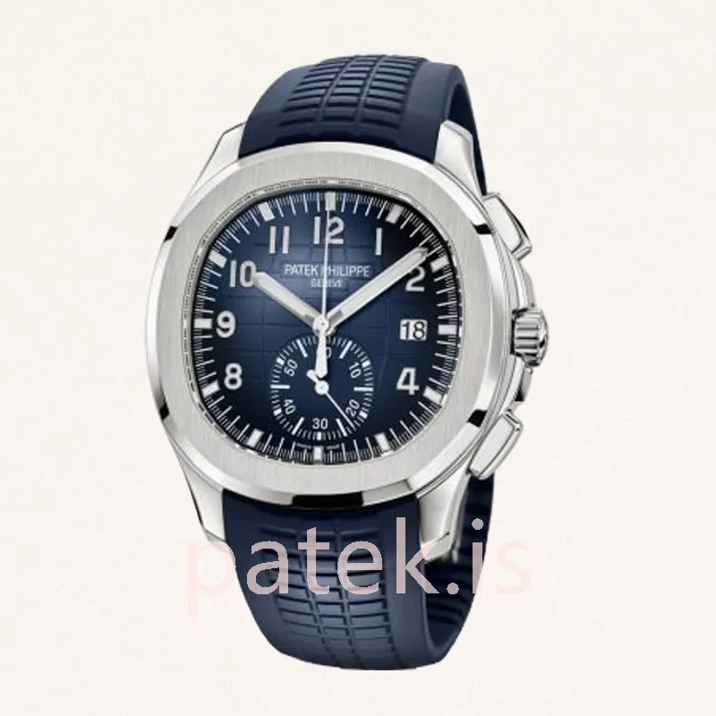 Patek Philippe Aquanaut Men's 5968G-001 42mm Silver-tone