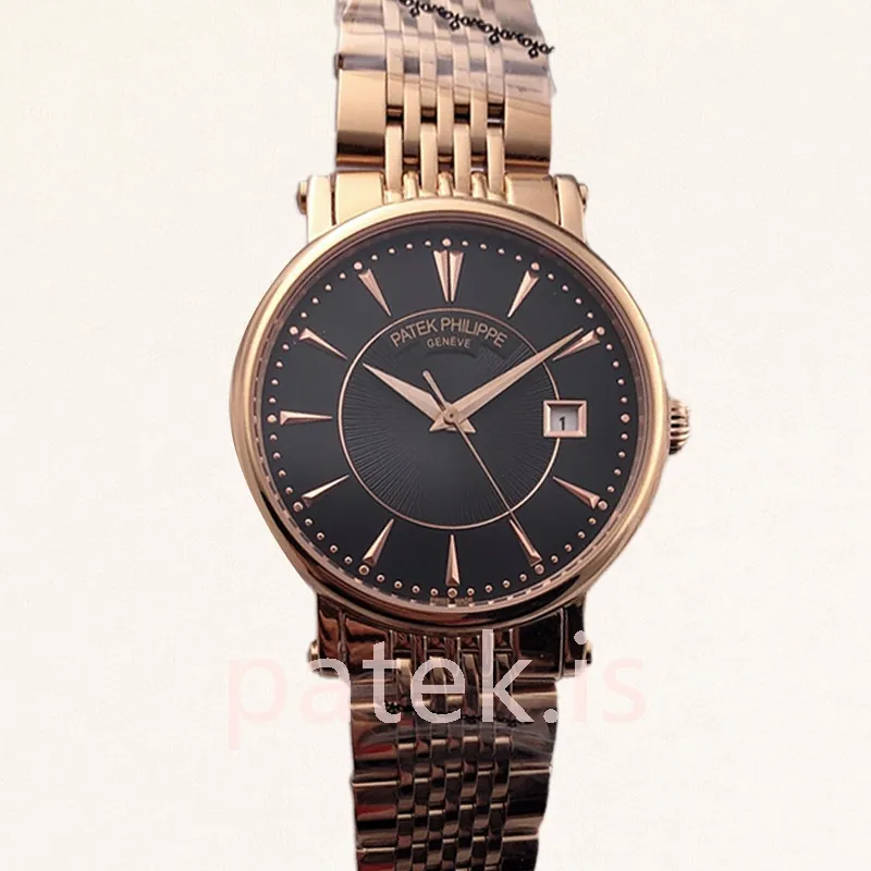 Patek Philippe Calatrava 40mm Men's CalatravaWSB012 White Dial
