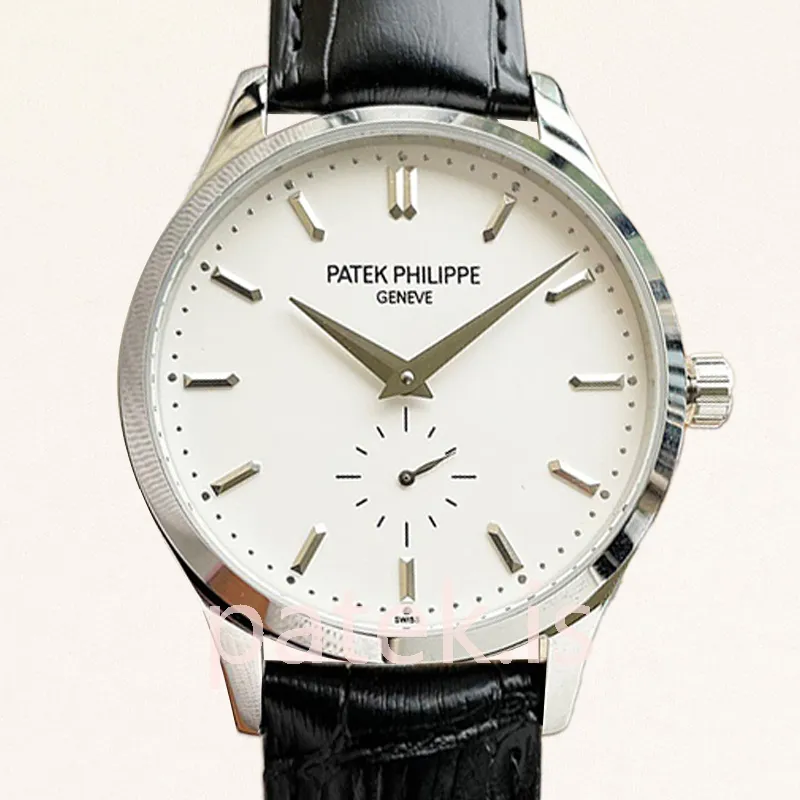 Patek Philippe Calatrava 40mm Men's 5196G-001 Silver-tone