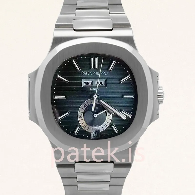 Patek Philippe Nautilus Men's 5726/1A-014 40mm Automatic Blue Dial