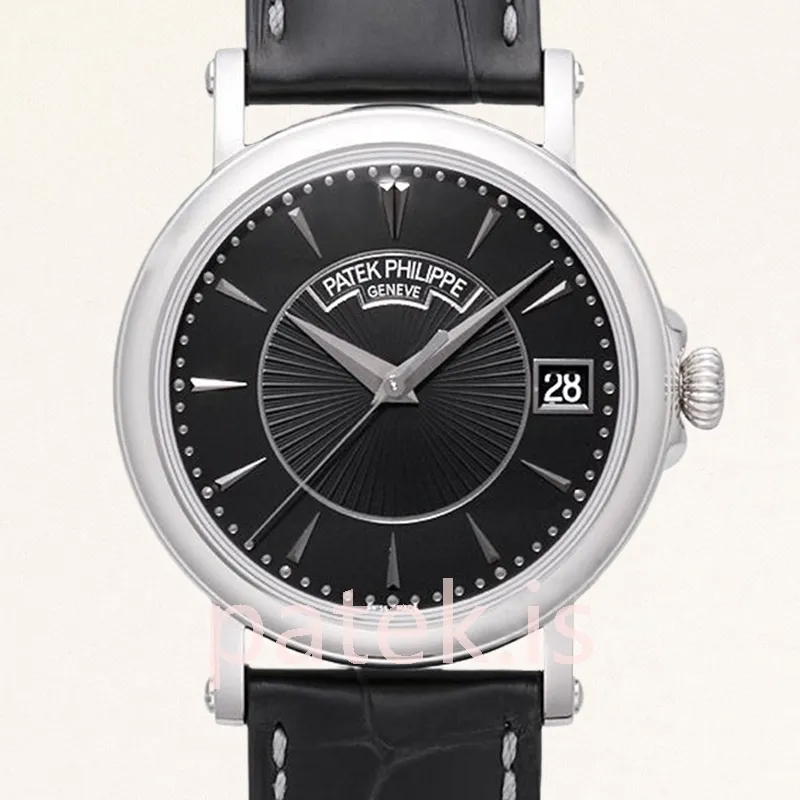 Patek Philippe Calatrava 5153G-001 40mm Men's Black Dial
