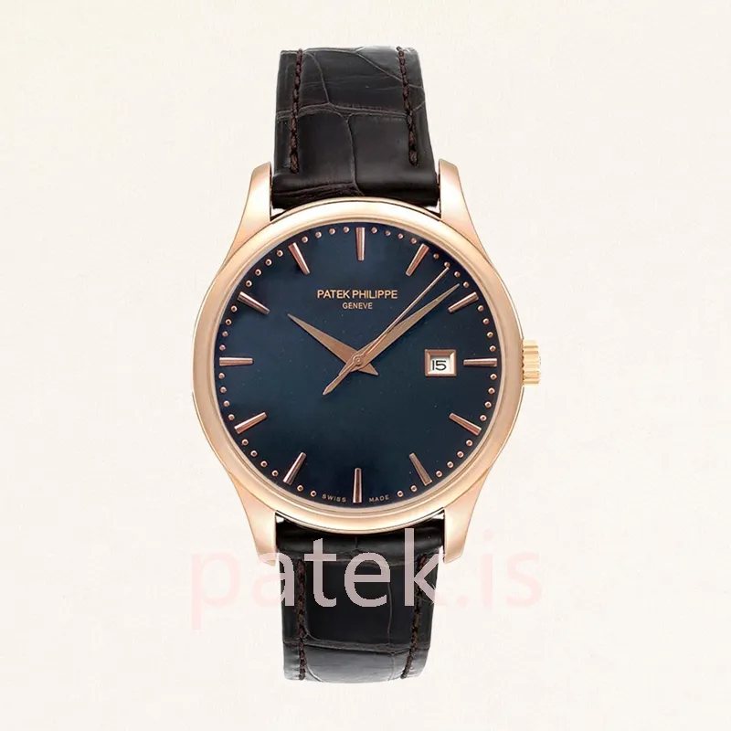 Patek Philippe Calatrava 5227R-001-2 Men's 40mm Rose Gold-tone