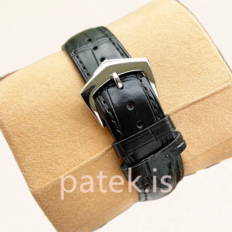 Patek Philippe Calatrava Men's REF.2526 40mm Rose Gold-tone Black Dial