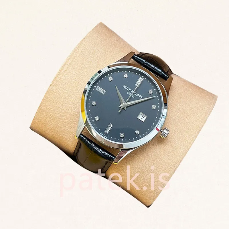 Patek Philippe Calatrava Men's 40mm 5297G-001 Automatic Black Dial