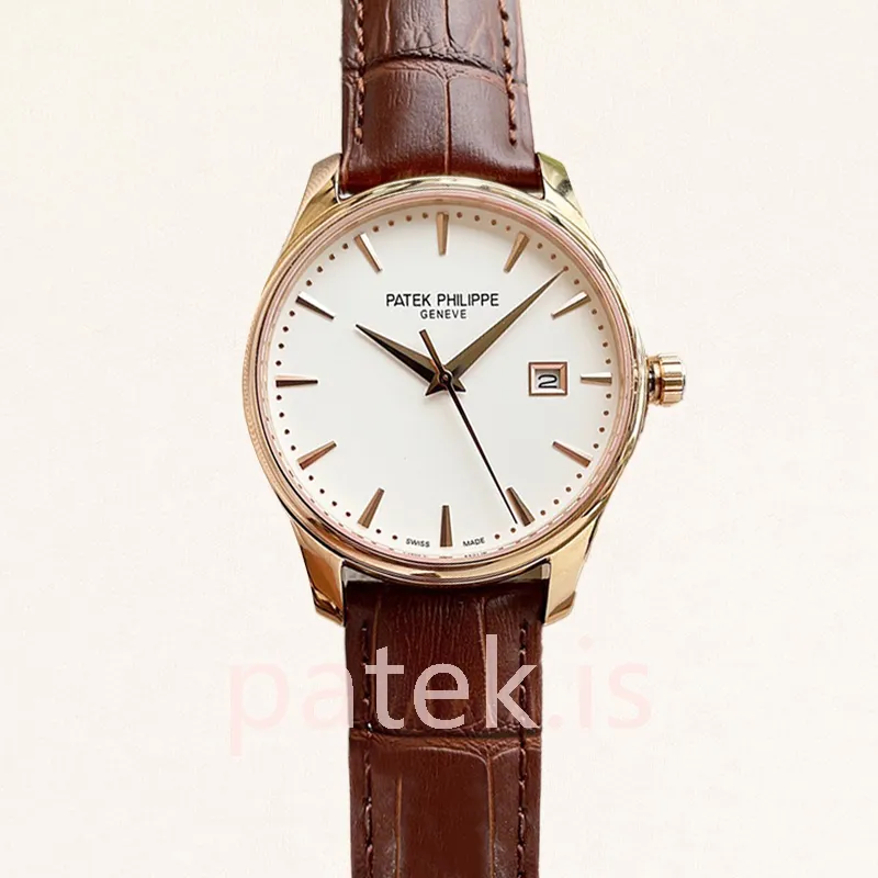 Patek Philippe Calatrava 5227R-001 40mm Men's Automatic Rose Gold-tone