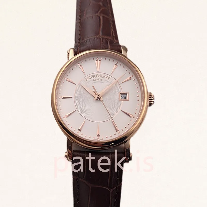 Patek Philippe Calatrava Men's 5153R-001 40mm Rose Gold-tone