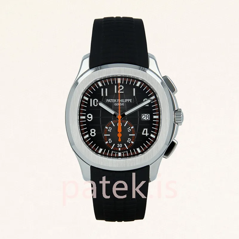 Patek Philippe Aquanaut 5968A-002 42mm Men Silver-tone