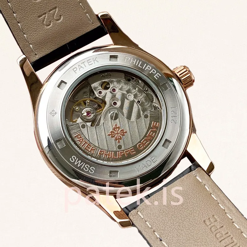Patek Philippe Calatrava 5227R-001-2 Men's 40mm Rose Gold-tone