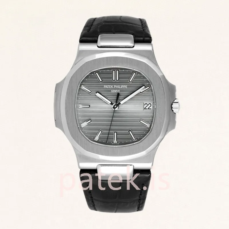 Patek Philippe Nautilus Men's 5711G-001 40mm Automatic Silver-tone