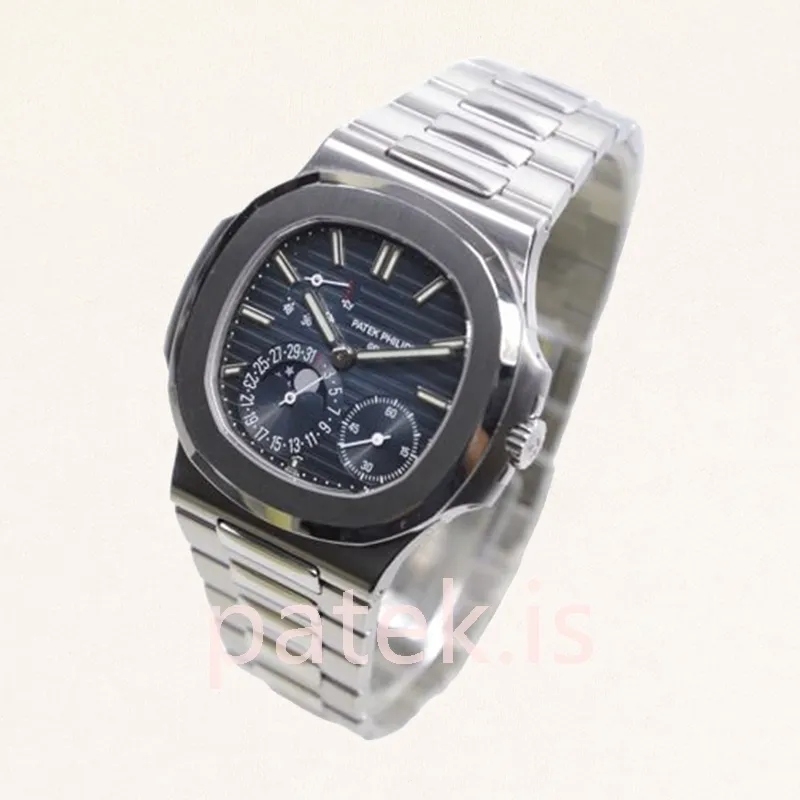 Patek Philippe Nautilus 5712/1A-001 40mm Men's Blue Dial Bracelet