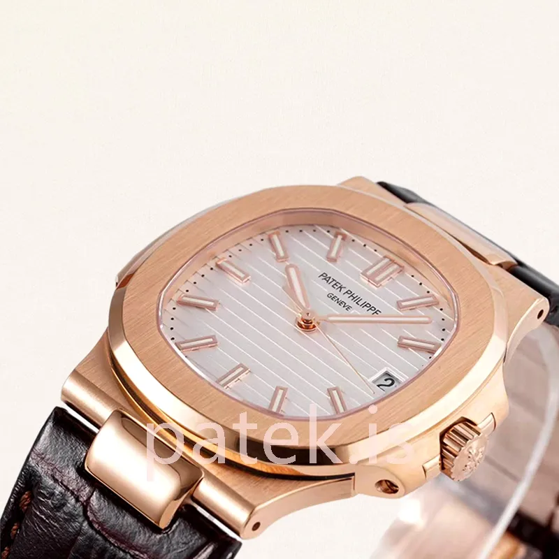 Patek Philippe Nautilus 40mm Men's 5711J-001 Rose Gold-tone