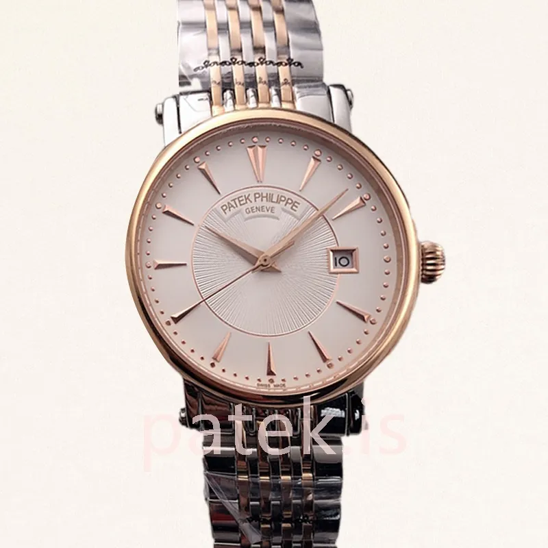 Patek Philippe Calatrava 40mm Men's CalatravaWSB012 White Dial
