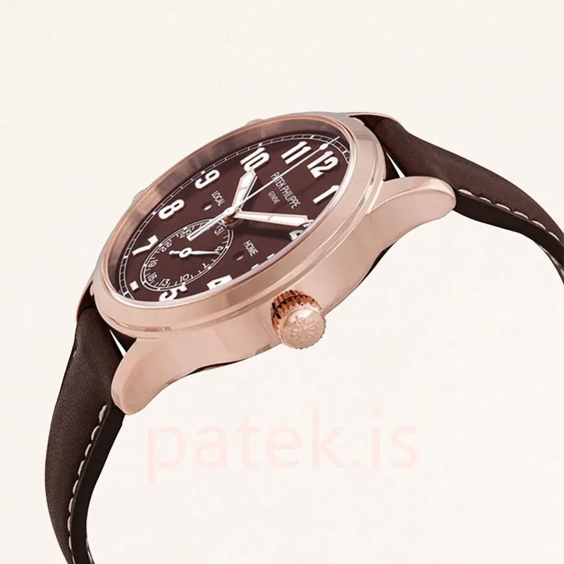 Patek Philippe Complications 43mm 5524R-001 Men Rose Gold-tone