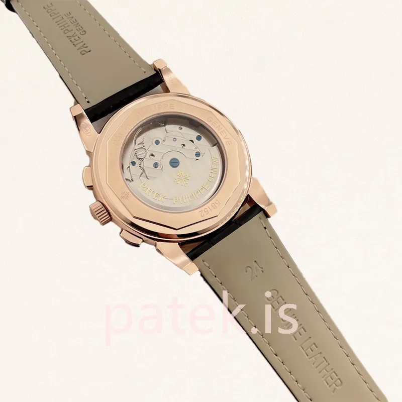 Patek Philippe Grand Complications REF.5970-1 Men's 40mm Leather Strap Automatic