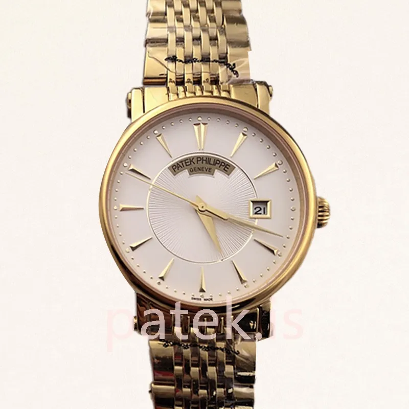 Patek Philippe Calatrava 40mm Men's CalatravaWSB012 White Dial