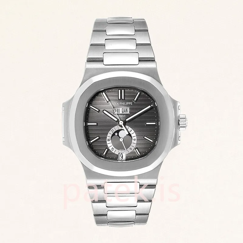 Patek Philippe Nautilus 40mm Men's 5726/1A-001 Silver-tone