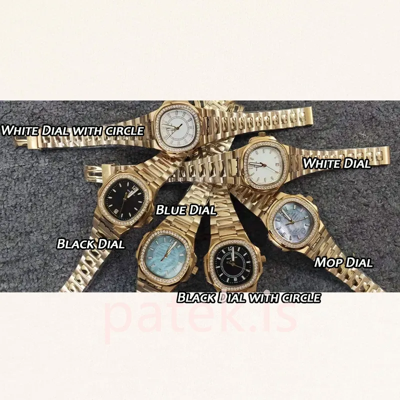Patek Philippe Nautilus Ladies 32mm 7118/1200R-001 Quartz