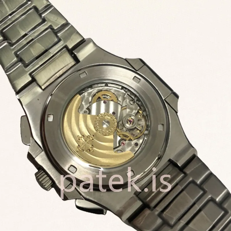 Patek Philippe Nautilus 5980/1A-001 40mm Men's Bracelet Silver-tone