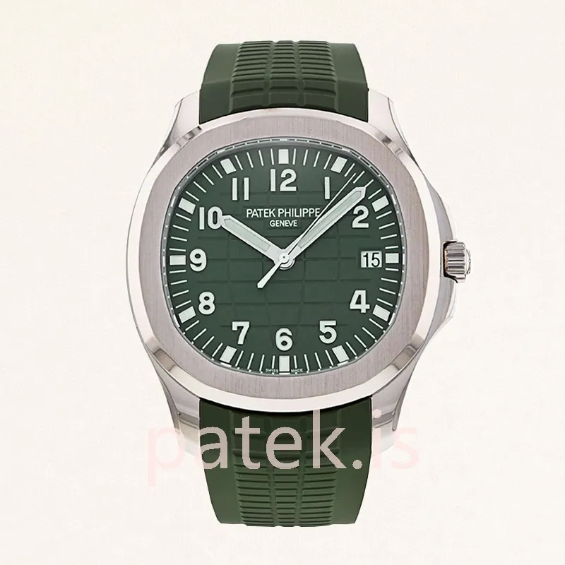 Patek Philippe Aquanaut 40mm 5168G-010 Men's Green Dial