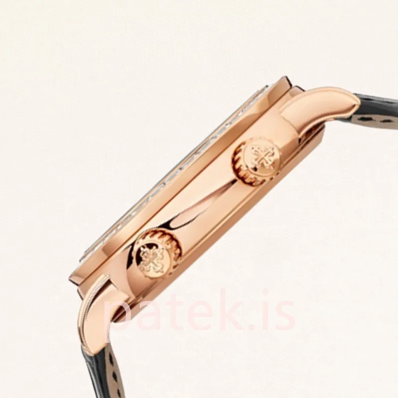 Patek Philippe Grand Complications 42mm Men's 6104R-001 Leather Strap