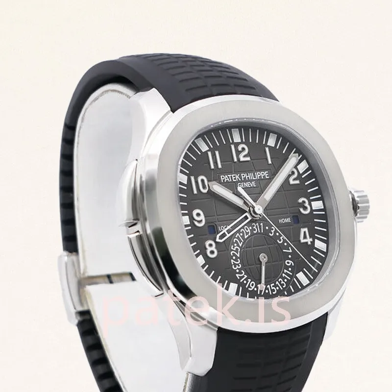 Patek Philippe Aquanaut 40mm/42mm 5164A-001 Men's Silver-tone Automatic