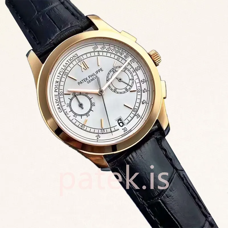 Patek Philippe Grand Complications 5170J-001 Men's 40mm White Dial Quartz