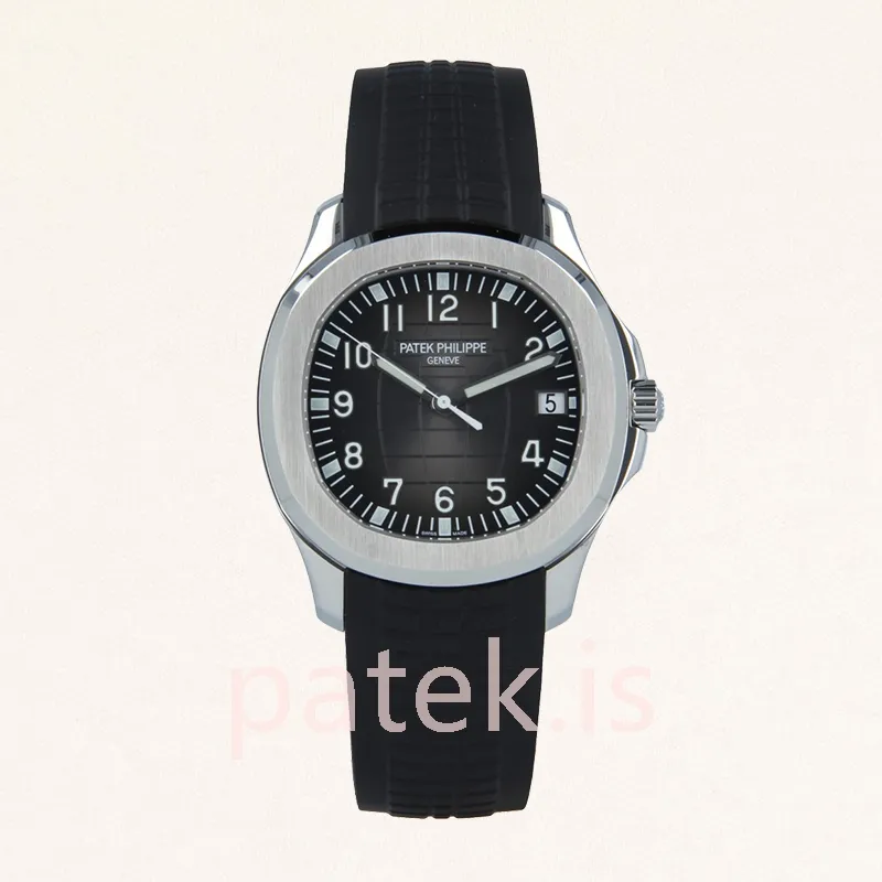 Patek Philippe Aquanaut 40mm 5167A-001 Men's Rubber Band