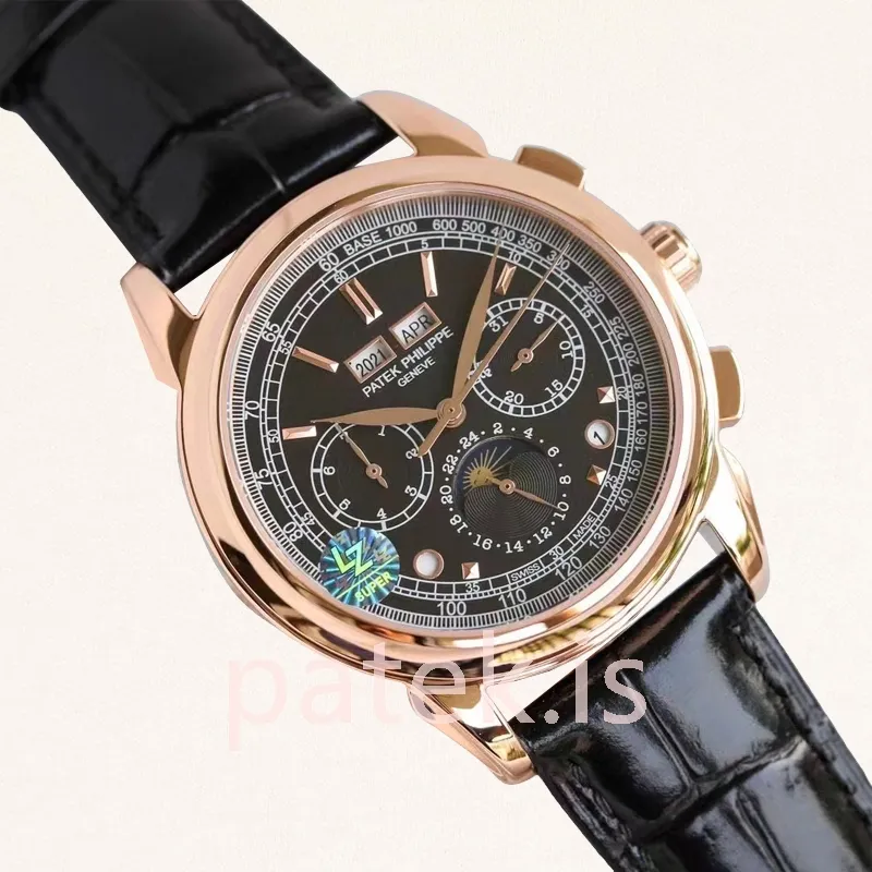 Patek Philippe Grand Complications REF.5970-1 Men's 40mm Leather Strap Automatic