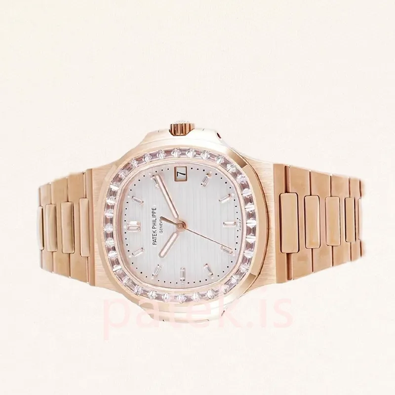 Patek Philippe Nautilus 40mm 5711 Men Rose Gold-tone Automatic
