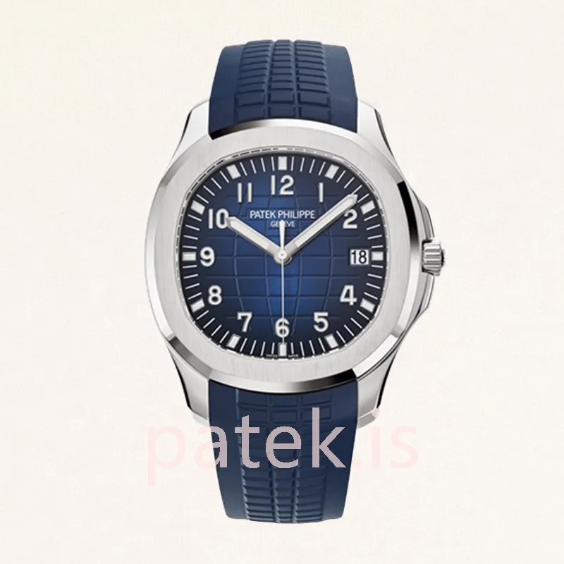 Patek Philippe Aquanaut Men's 40mm 5168G-001 Blue Dial