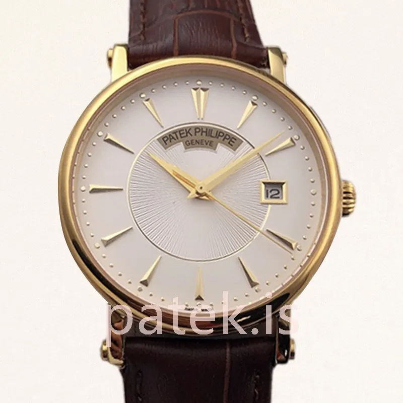 Patek Philippe Calatrava 40mm 5153R-001-1 Men's Leather Strap