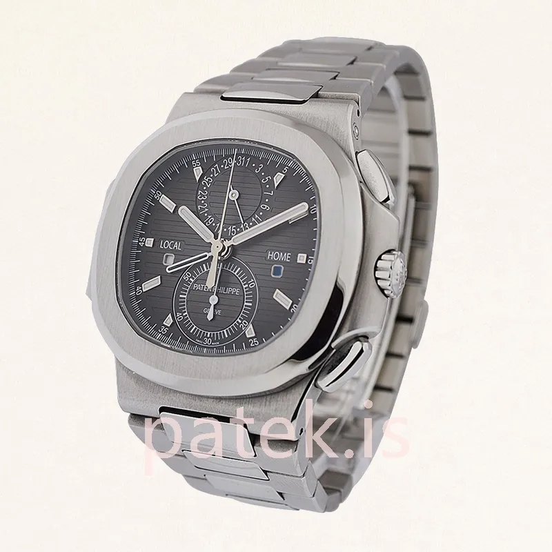 Patek Philippe Nautilus Men's 40mm 5990/1A-001 Silver-tone