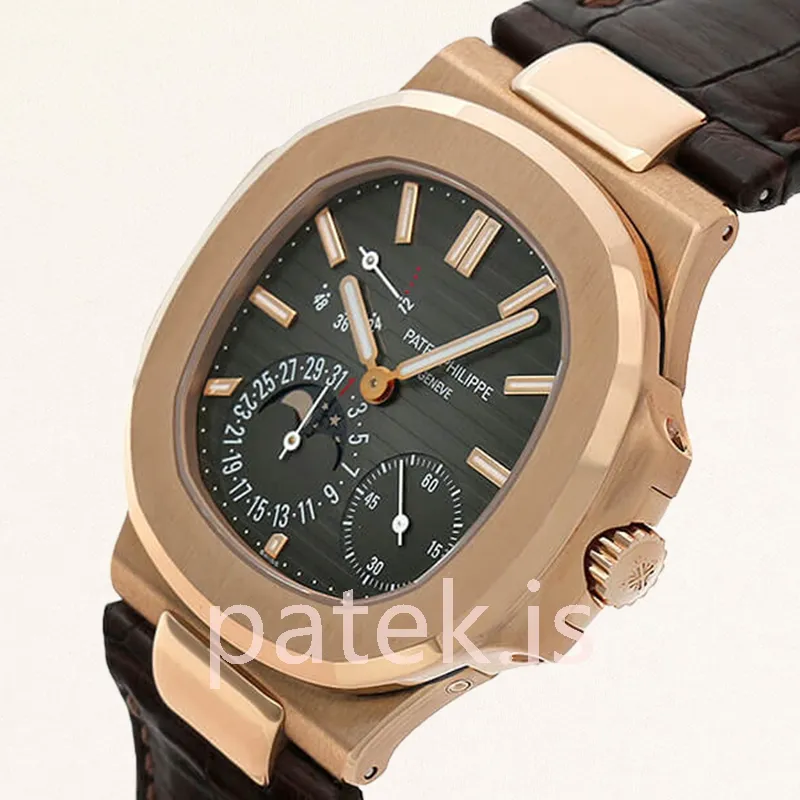 Patek Philippe Nautilus Men's 5712R-001 40mm Rose Gold-tone