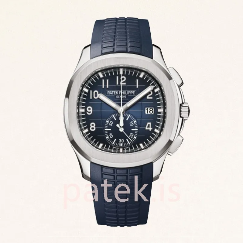 Patek Philippe Aquanaut Men's 5968G-001 42mm Silver-tone