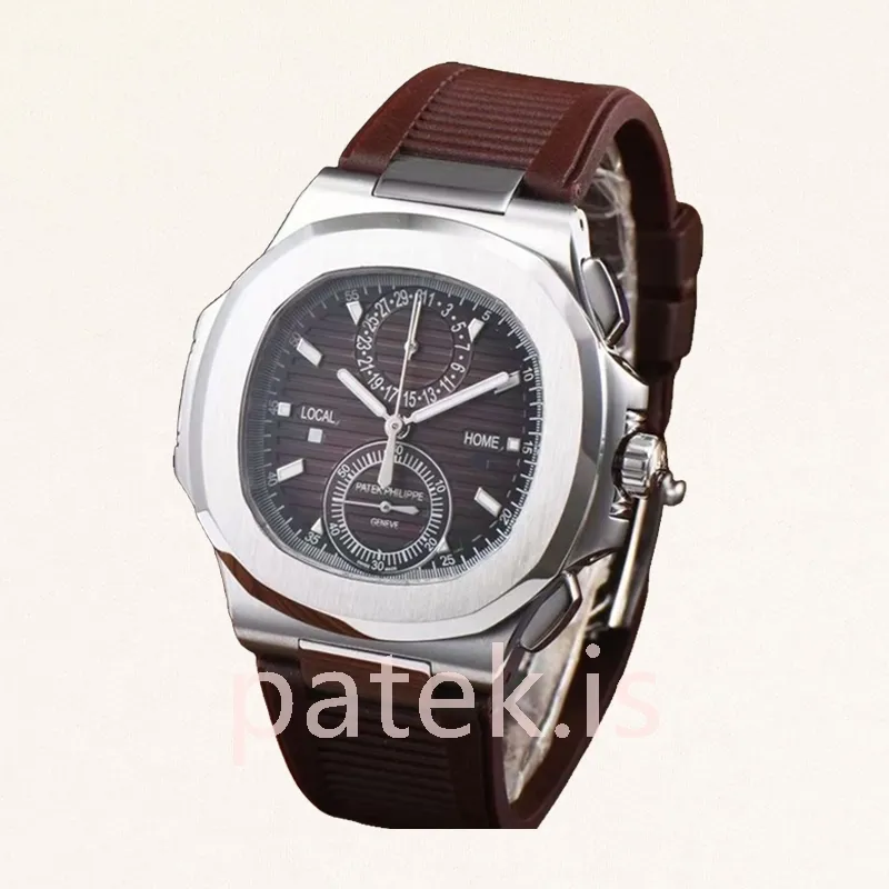 Patek Philippe Nautilus Men's 40mm 5990/1A-001 Silver-tone