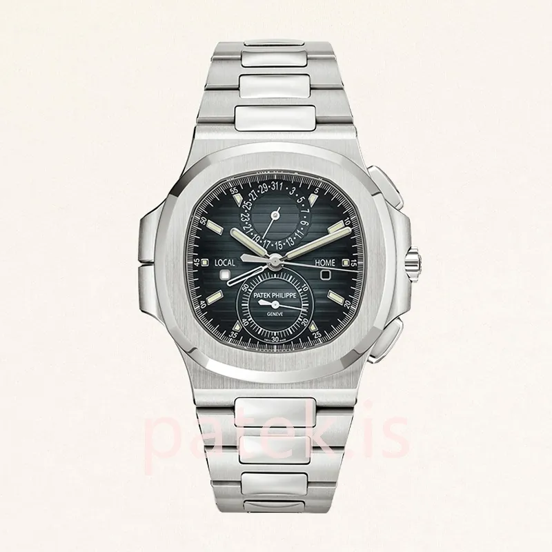 Patek Philippe Nautilus Men's 42mm 5990/1A-011 Bracelet Silver-tone