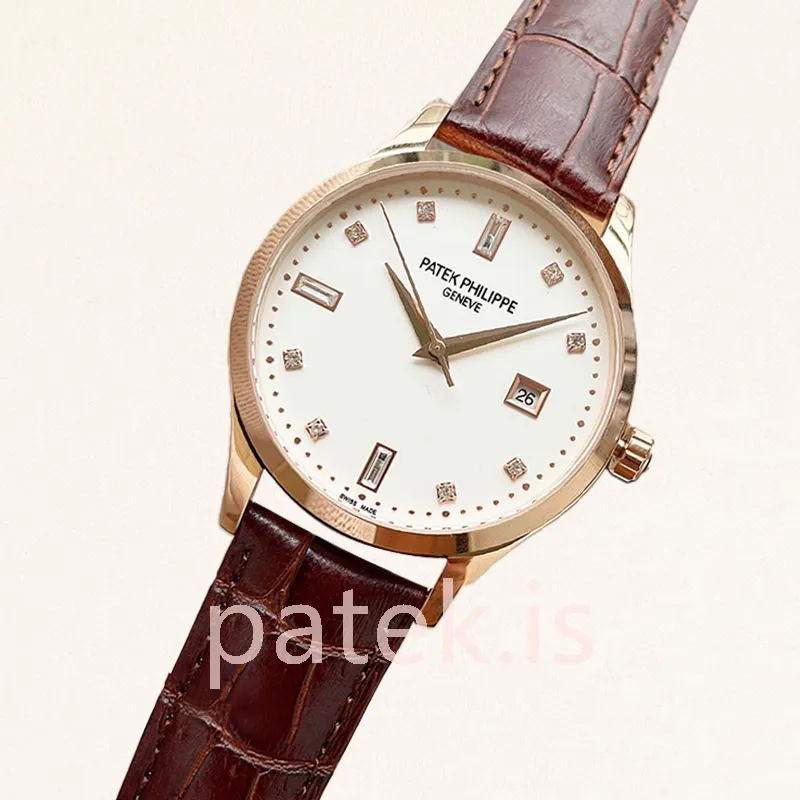 Patek Philippe Calatrava CalatravaWSL002 Men's 40mm Rose Gold-tone